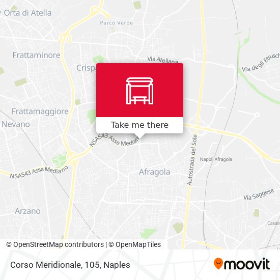 Corso Meridionale, 105 map