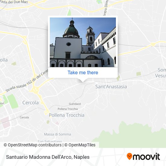 Santuario Madonna Dell'Arco map