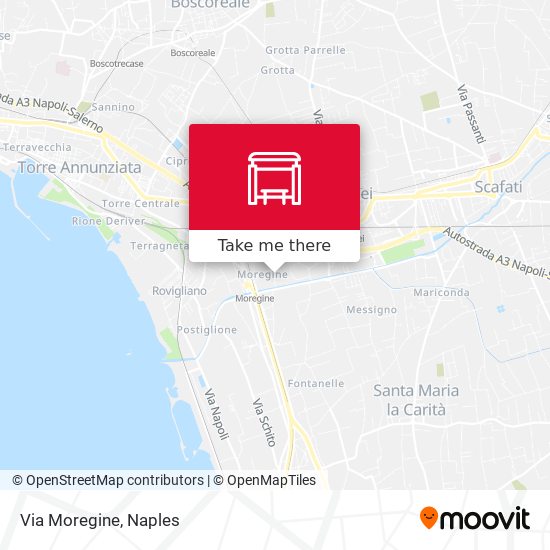 Via Moregine map
