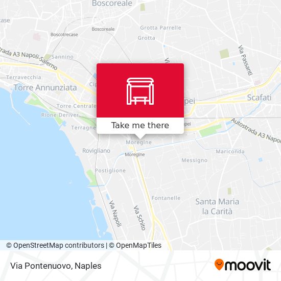 Via Pontenuovo map