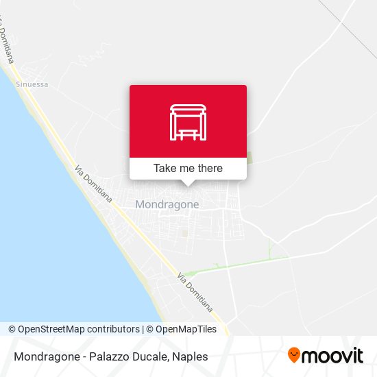 Mondragone - Palazzo Ducale map