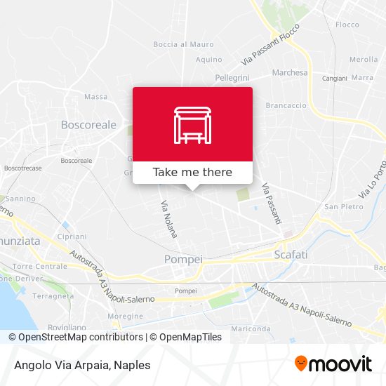 Angolo Via Arpaia map