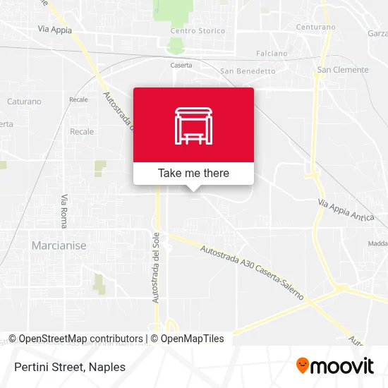 Pertini Street map