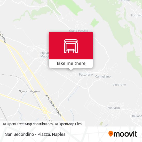 San Secondino - Piazza map