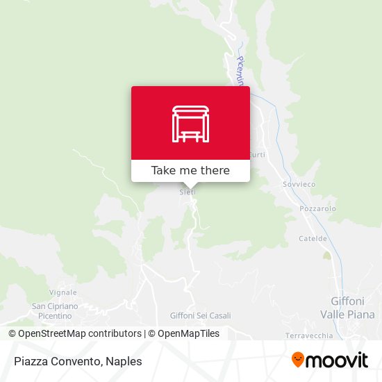 Piazza Convento map