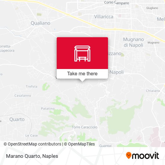 Marano Quarto map