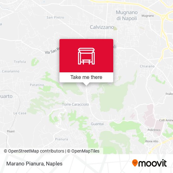 Marano Pianura map