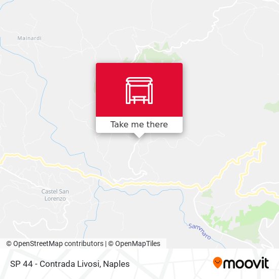 SP 44 - Contrada Livosi map