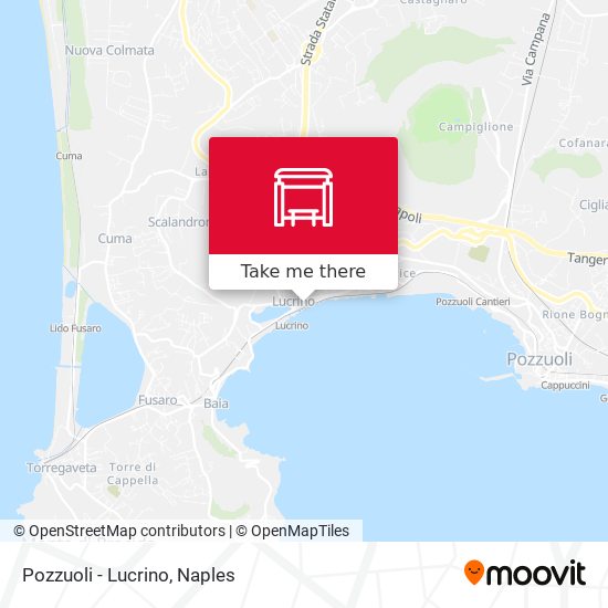 Pozzuoli - Lucrino map
