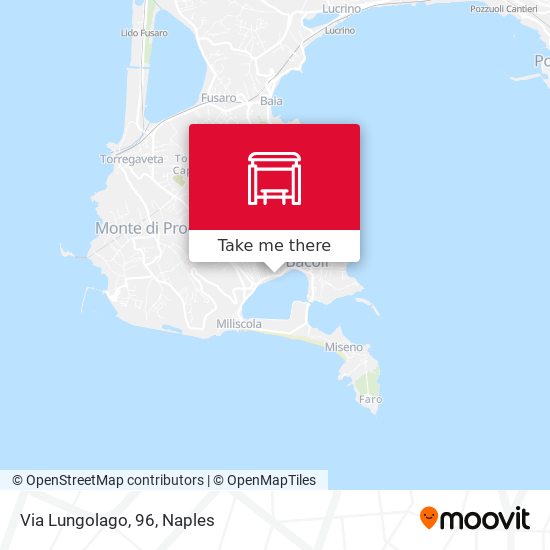 Via Lungolago, 96 map