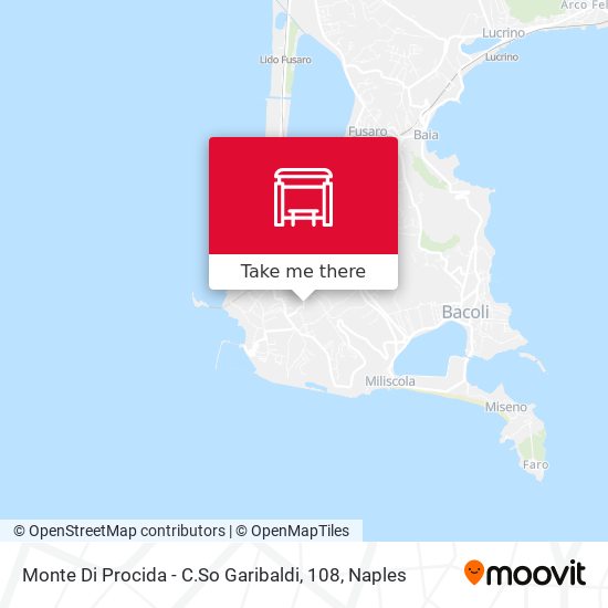 Monte Di Procida - C.So Garibaldi, 108 map