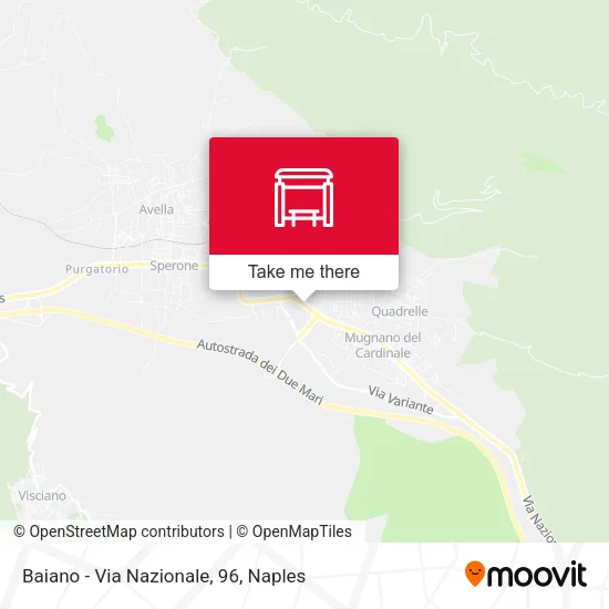 Baiano - Via Nazionale, 96 map
