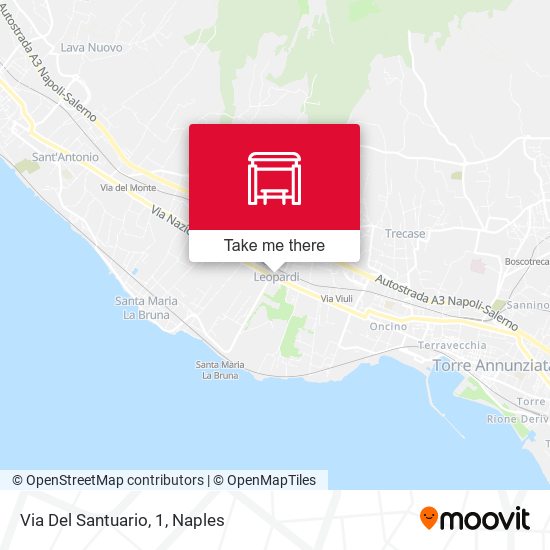 Via Del Santuario, 1 map