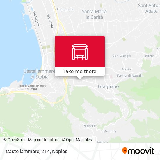 Castellammare, 214 map