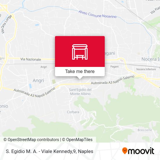 S. Egidio M. A. - Viale Kennedy,9 map
