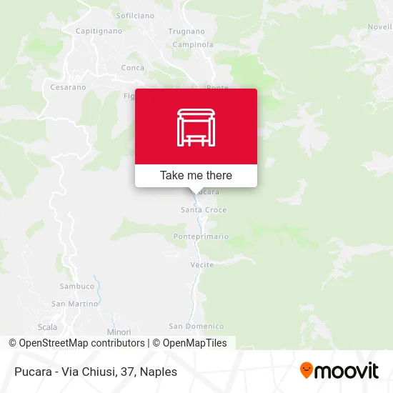 Pucara - Via Chiusi, 37 map