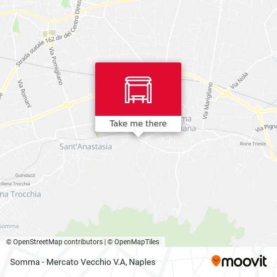 Somma - Mercato Vecchio V.A map