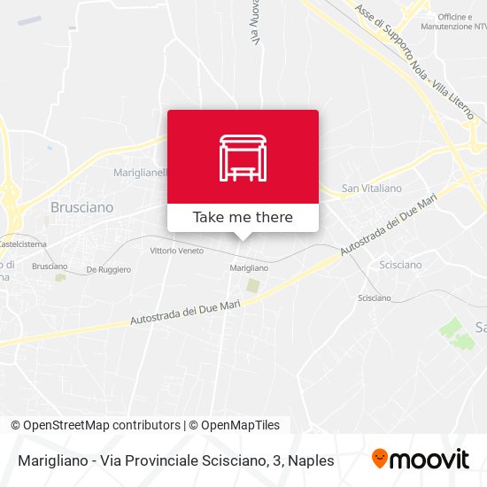 Marigliano - Via Provinciale Scisciano, 3 map