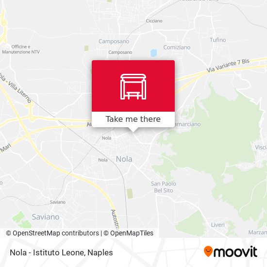 Nola - Istituto Leone map
