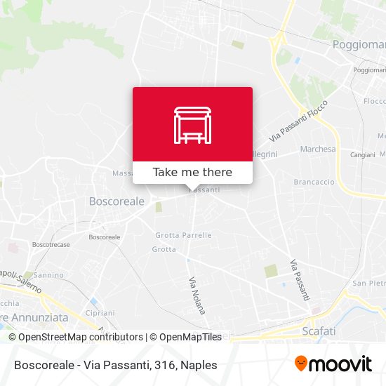 Boscoreale - Via Passanti, 316 map