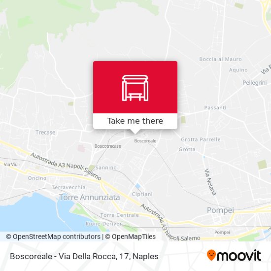 Boscoreale - Via Della Rocca, 17 map