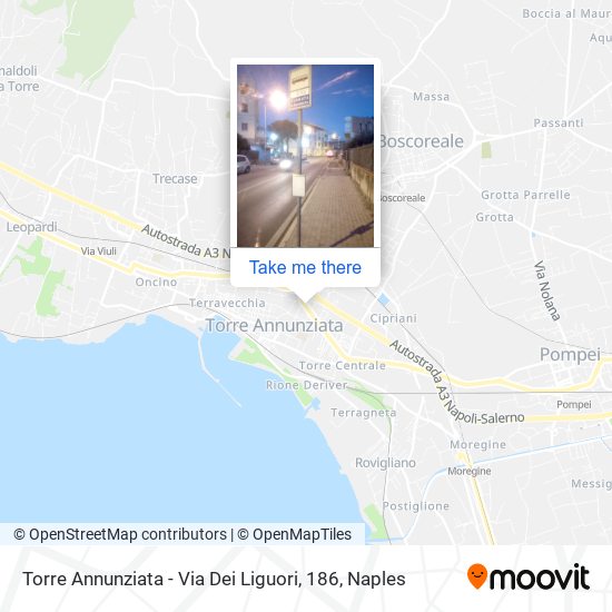 Torre Annunziata - Via Dei Liguori, 186 map