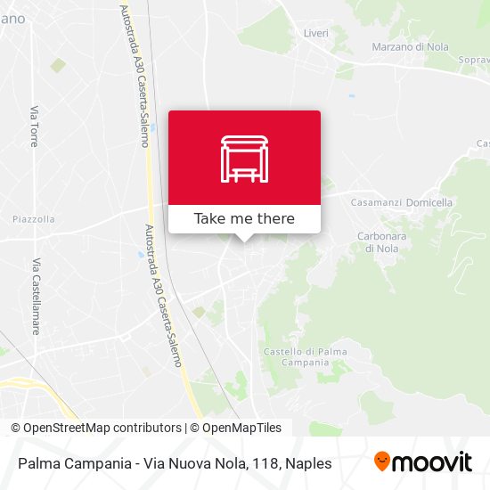 Palma Campania - Via Nuova Nola, 118 map