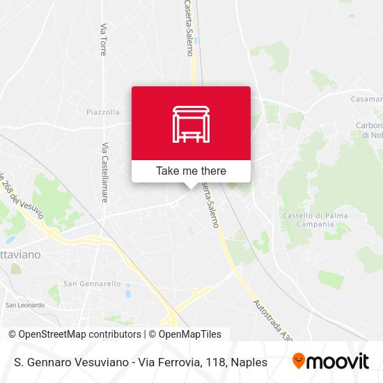 S. Gennaro Vesuviano - Via Ferrovia, 118 map