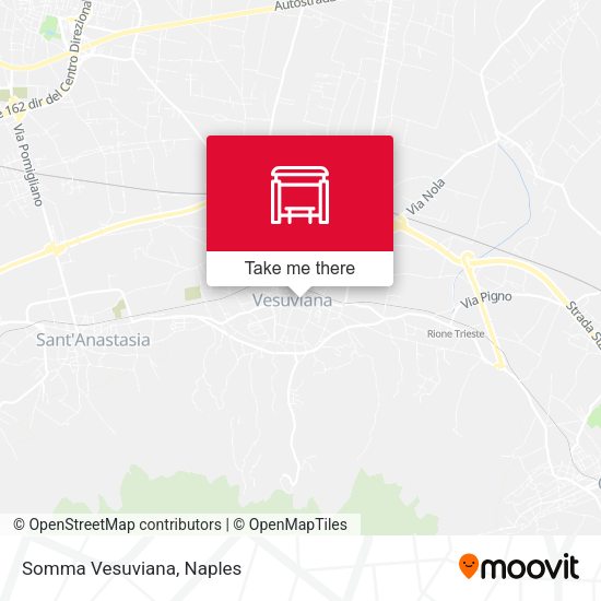 Somma Vesuviana map