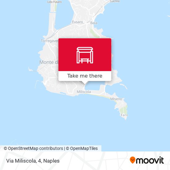 Via Miliscola, 4 map