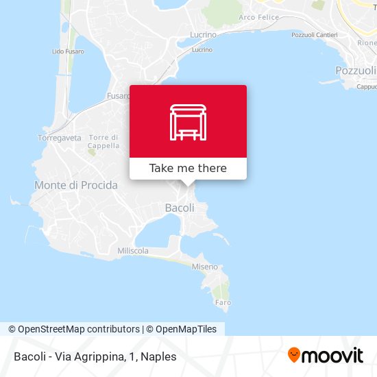 Bacoli - Via Agrippina, 1 map