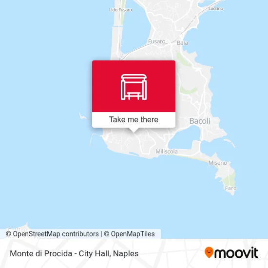 Monte di Procida - City Hall map