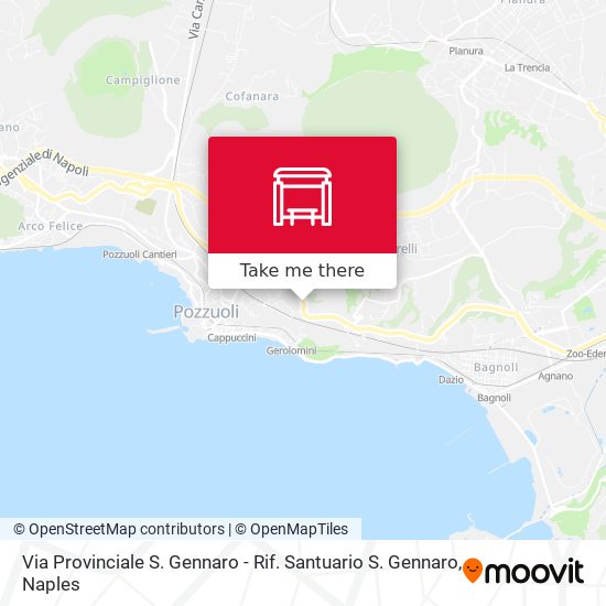 Via Provinciale S. Gennaro - Rif. Santuario S. Gennaro map