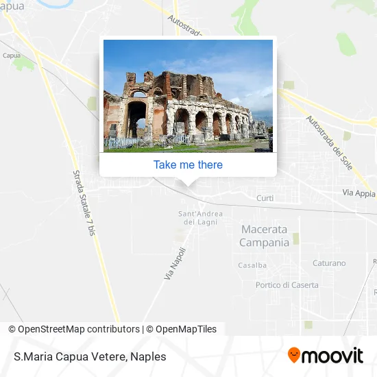 S.Maria Capua Vetere map