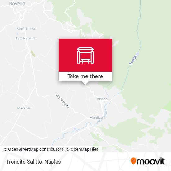 Troncito Salitto map