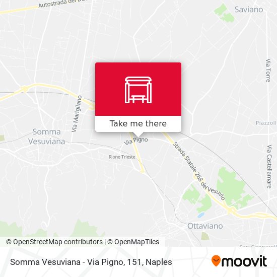Somma Vesuviana - Via Pigno, 151 map