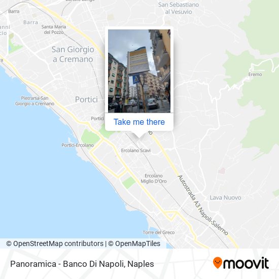 Panoramica - Banco Di Napoli map