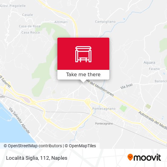 Località Siglia,  112 map
