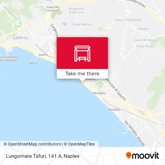 Lungomare Tafuri,  141 A map