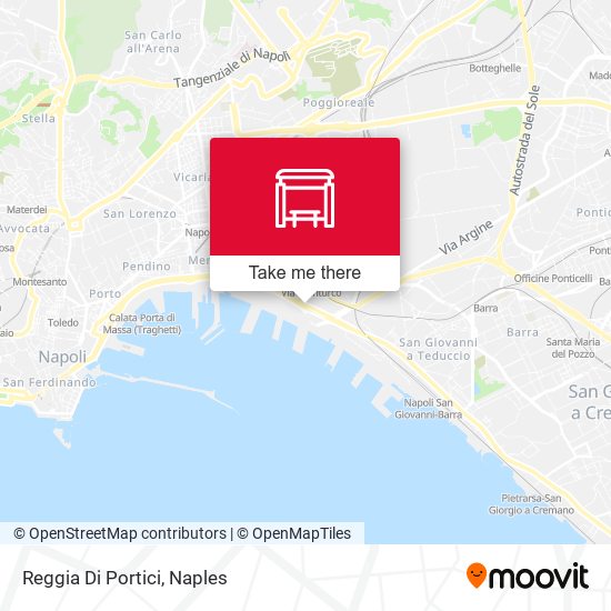 Reggia Di Portici map