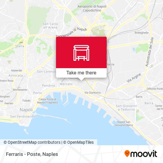 Ferraris - Poste map