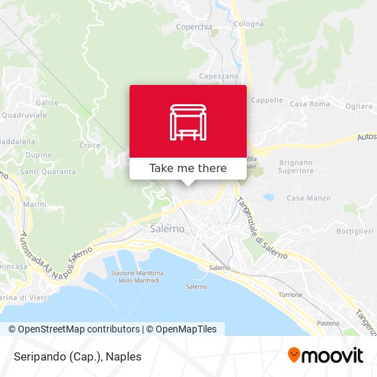 Seripando (Cap.) map