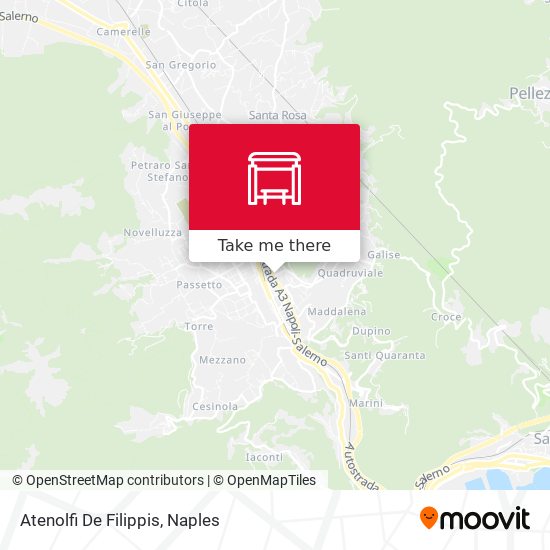 Atenolfi De Filippis map