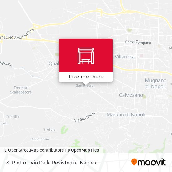 S. Pietro - Via Della Resistenza map