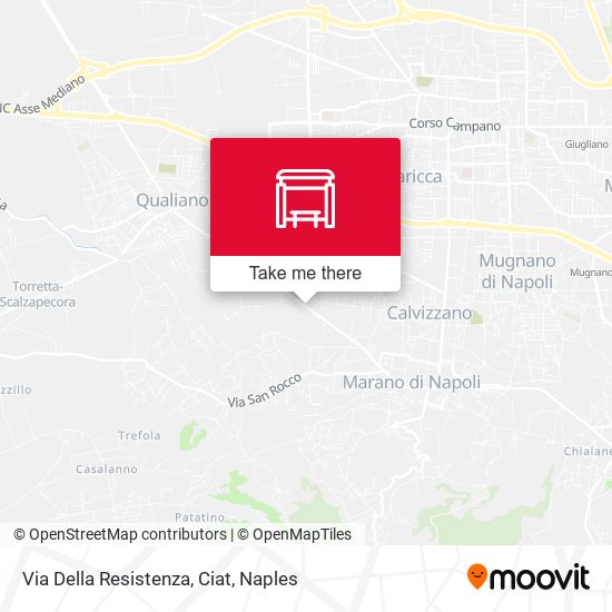 Via Della Resistenza, Ciat map