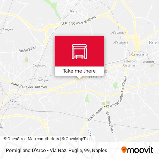 Pomigliano D'Arco - Via Naz. Puglie, 99 map