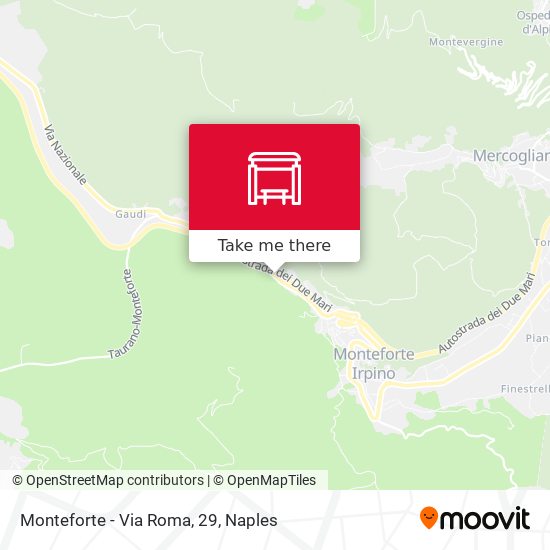 Monteforte - Via Roma, 29 map