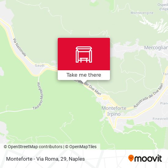 Monteforte - Via Roma, 29 map