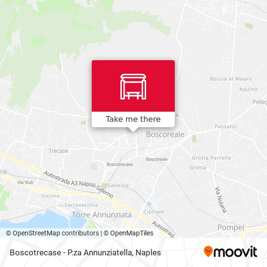 Boscotrecase - P.za Annunziatella map