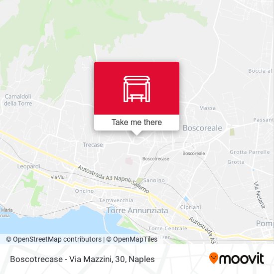 Boscotrecase - Via Mazzini, 30 map